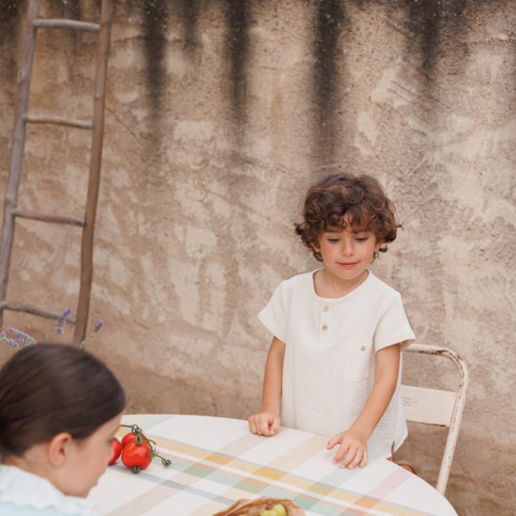 CAMISA TWIN HUESO MI CANESÚ