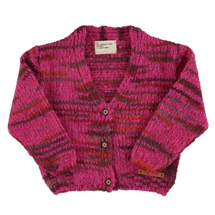 CHAQUETA PUNTO MULTICOLOR PIUPIUCHICK