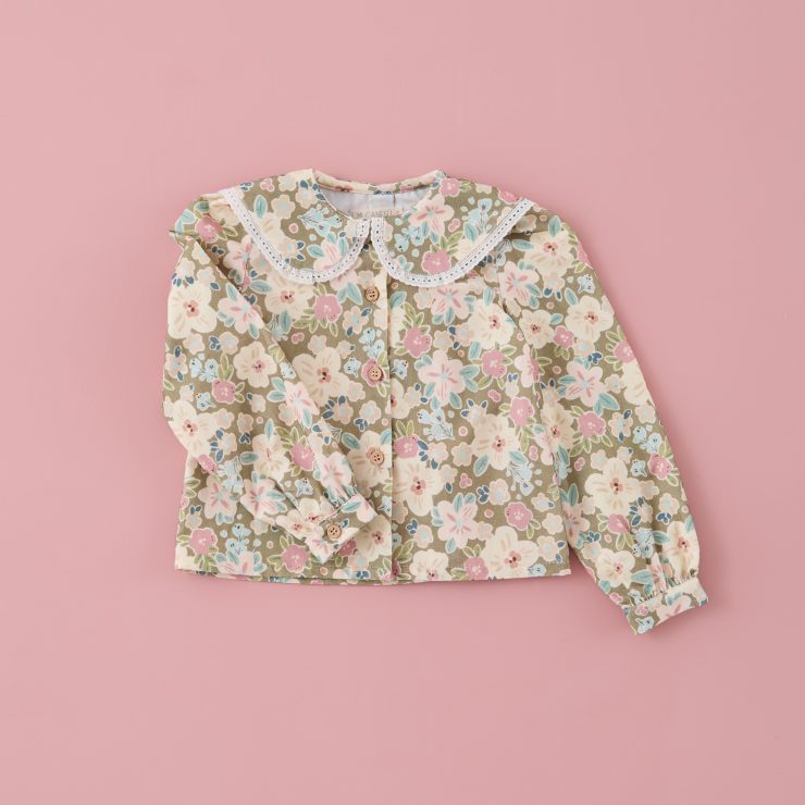 CAMISA NIÑA MICROPANA BLOOMS MI CANESU