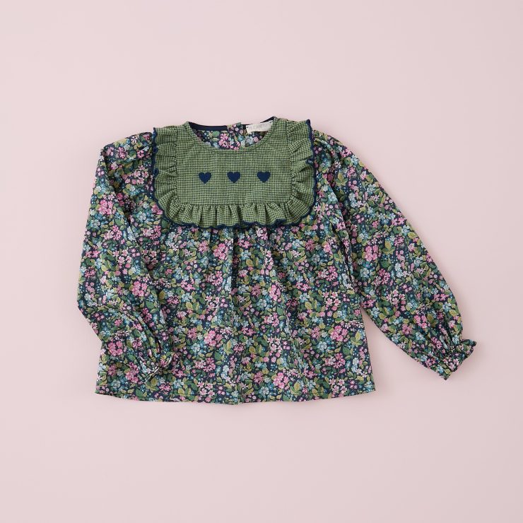 CAMISA CORAZONES LIBERTY BOTANICO MI CANESU