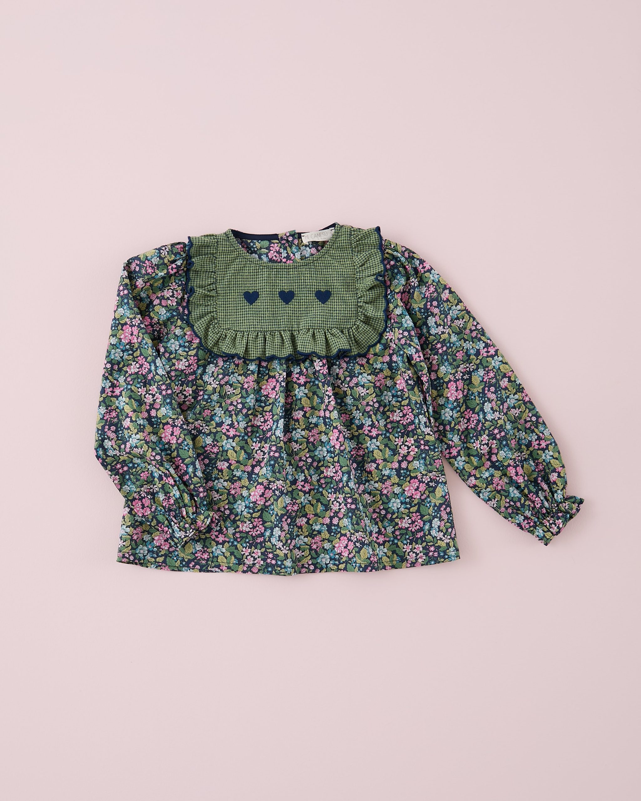 CAMISA CORAZONES LIBERTY BOTANICO MI CANESU