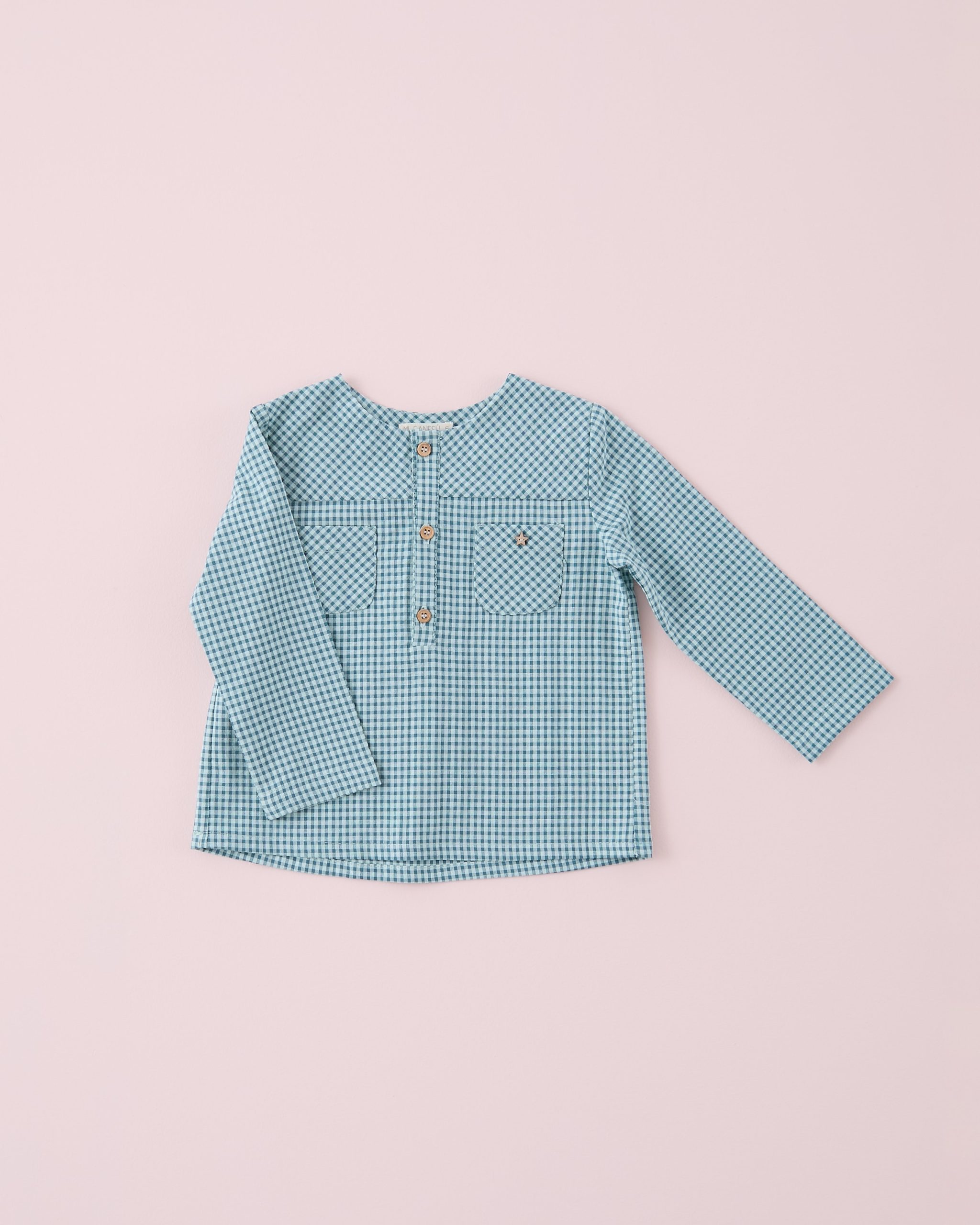 CAMISA NIÑO MINIVICHY EUCALIPTO MI CANESU