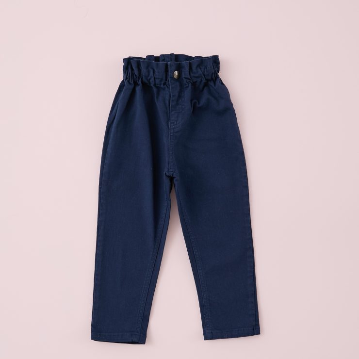 PANTALON TIRO ALTO MARINO MI CANESU