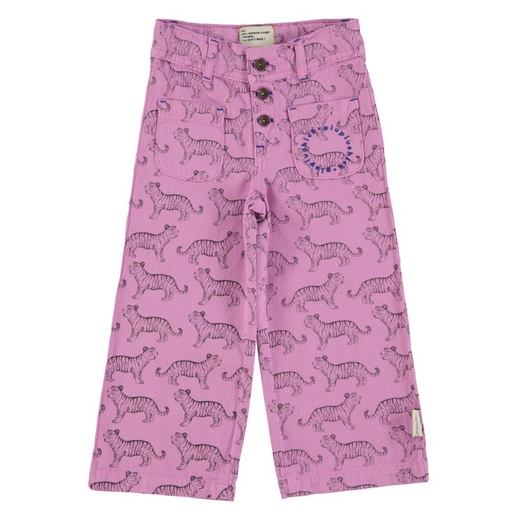PANTALON FLARE LAVANDA TIGERS PIUPIUCHICK