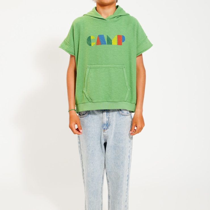 SUDADERA UNISEX SIN MANGAS CAPUCHA PIUPIUCHIK