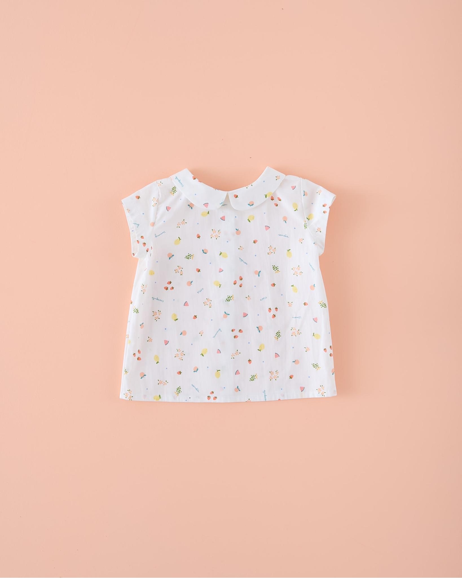 CAMISA CUELLO BEBE TUTTI FRUTTI MI CANESU