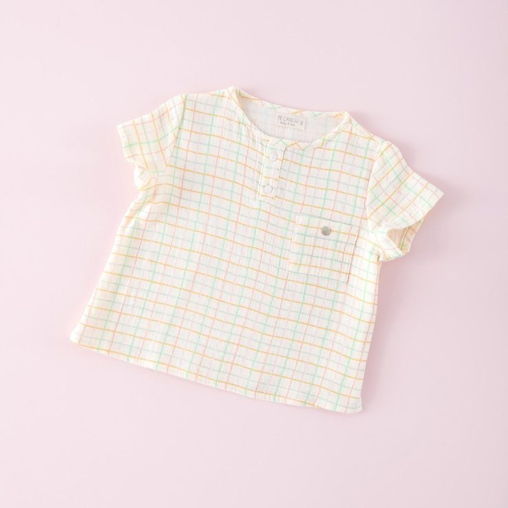 CAMISA CUADRITO COLORIN MI CANESU