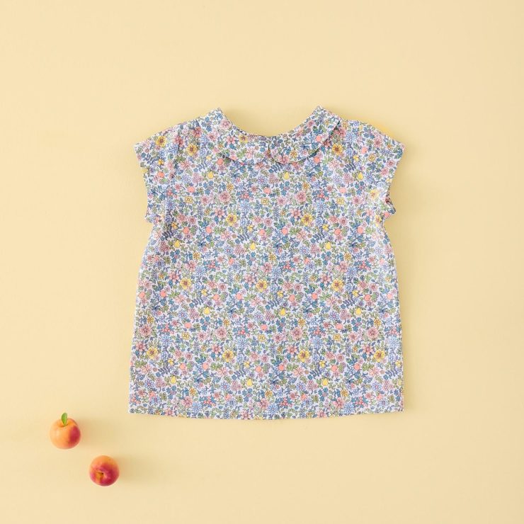 CAMISA CUELLO BEBE LIBERTY FRUITS MI CANESU