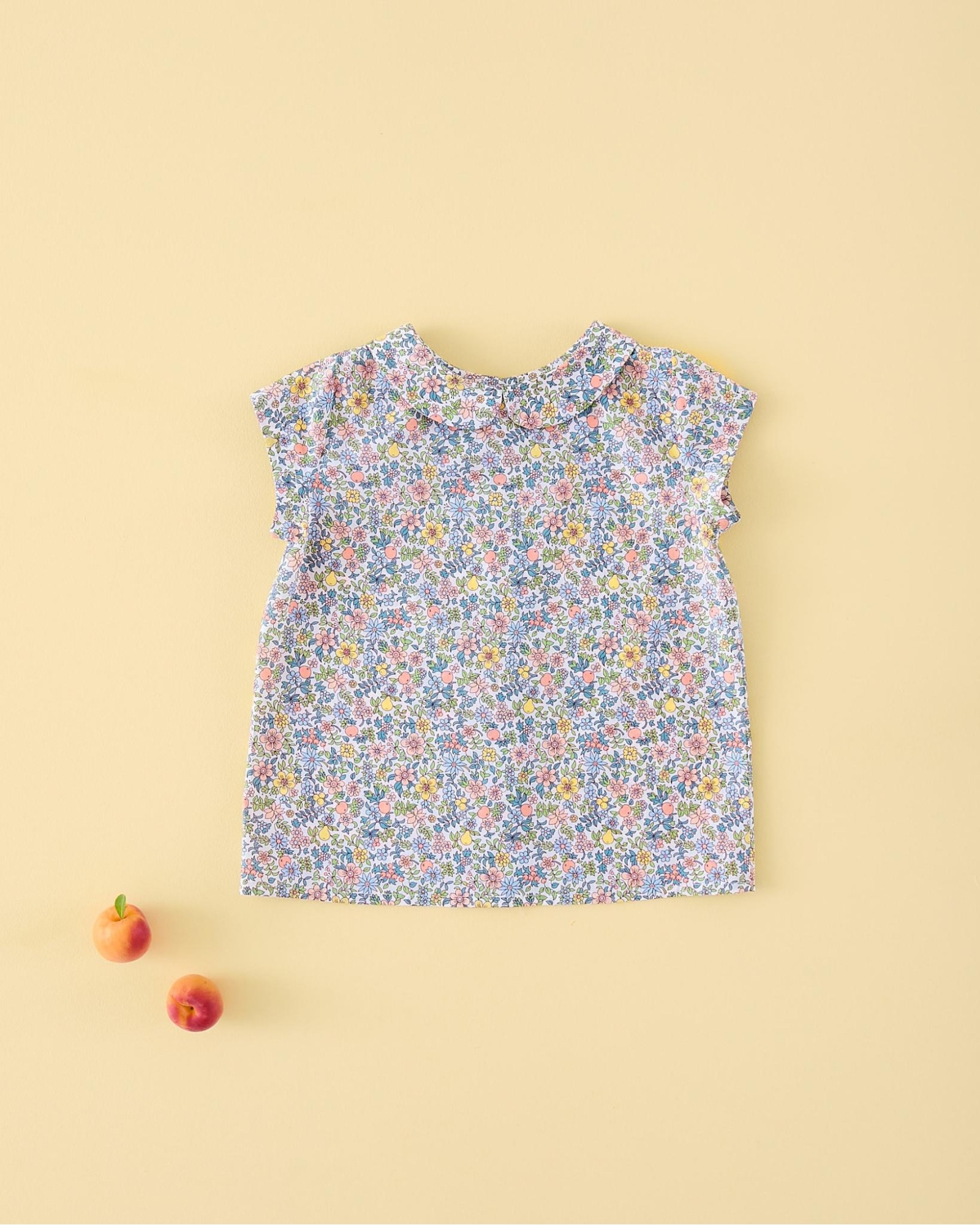 CAMISA CUELLO BEBE LIBERTY FRUITS MI CANESU