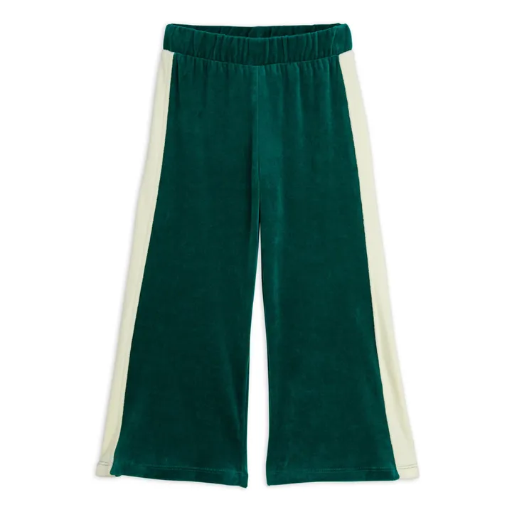 PANTALON TERCIOPELO VERDE MINI RODINI