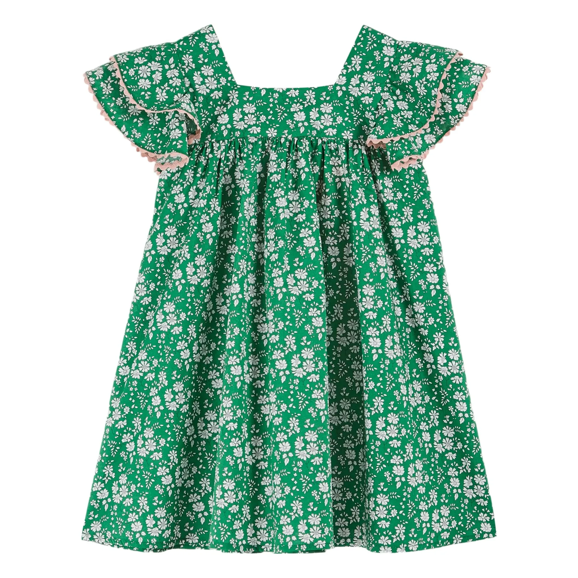 VESTIDO LIBERTY VERDE EMILE ET IDA - Imagen 2