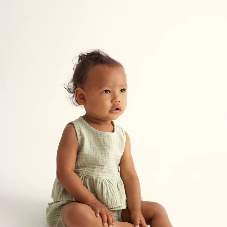 TOP BEBÉ TEXTURA LUREX