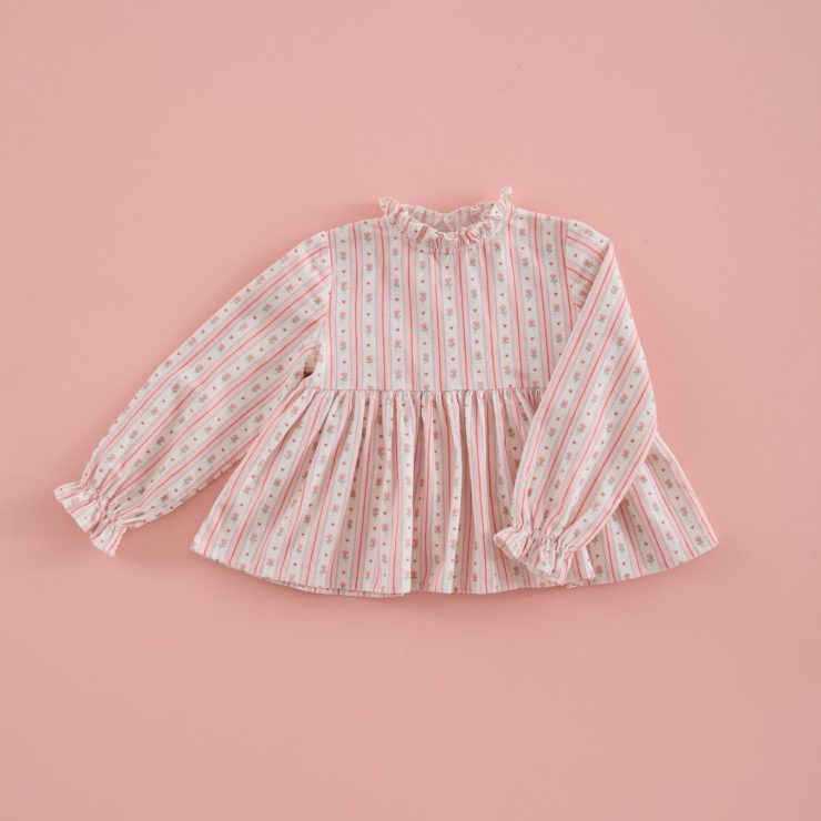 BLUSA PEPLUM MICROPANA RAYA CORAZON MI CANESU