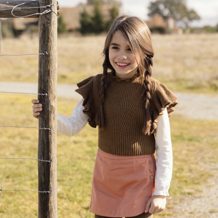 FALDA PANTALON COLORETE MI CANESU