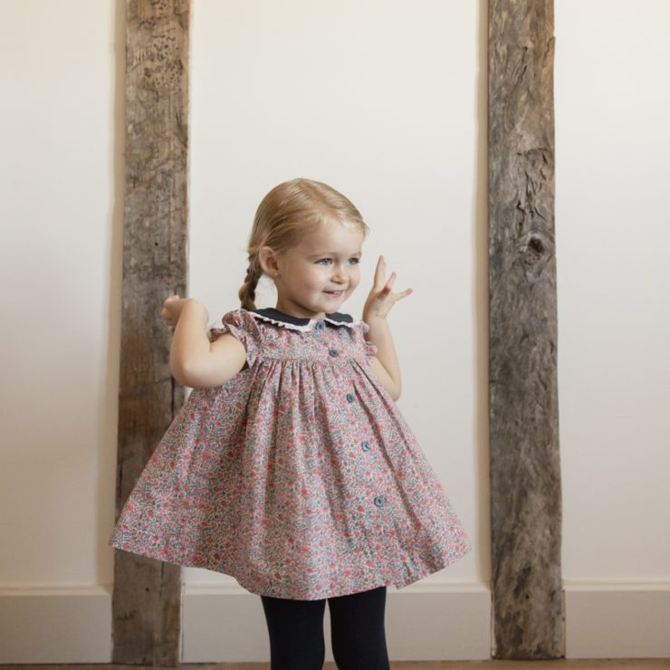 VESTIDO LIBERTY MINI CLARISSA MI CANESU