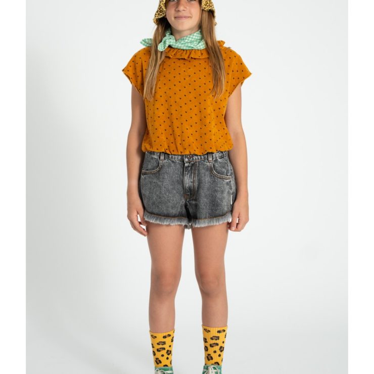 SHORT NEGRO LAVADO PIUPIUCHICK