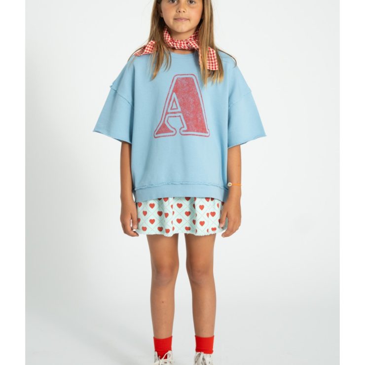 SUDADERA MANGA CORTA A PIUPIUCHICK