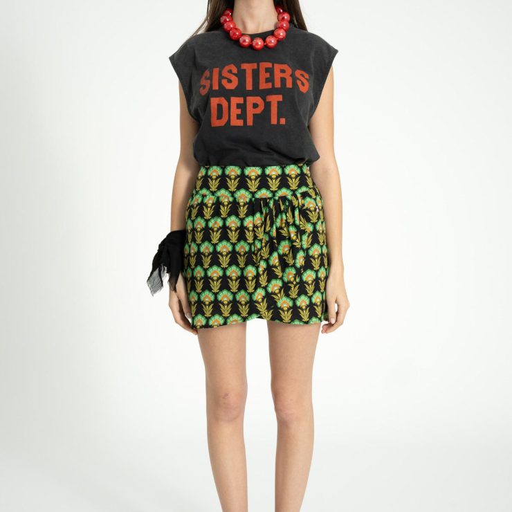 FALDA WRAP FLORES SISTERS DEPARTMENT