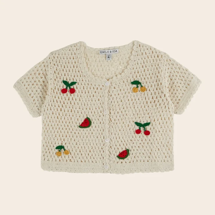 CHAQUETA CROCHET EMILE ET IDA