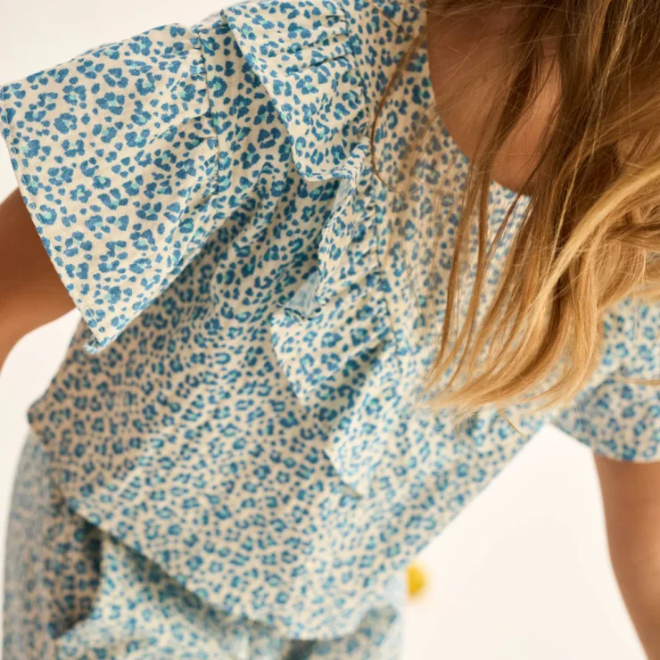 BLUSA PRINT AZUL COZMO