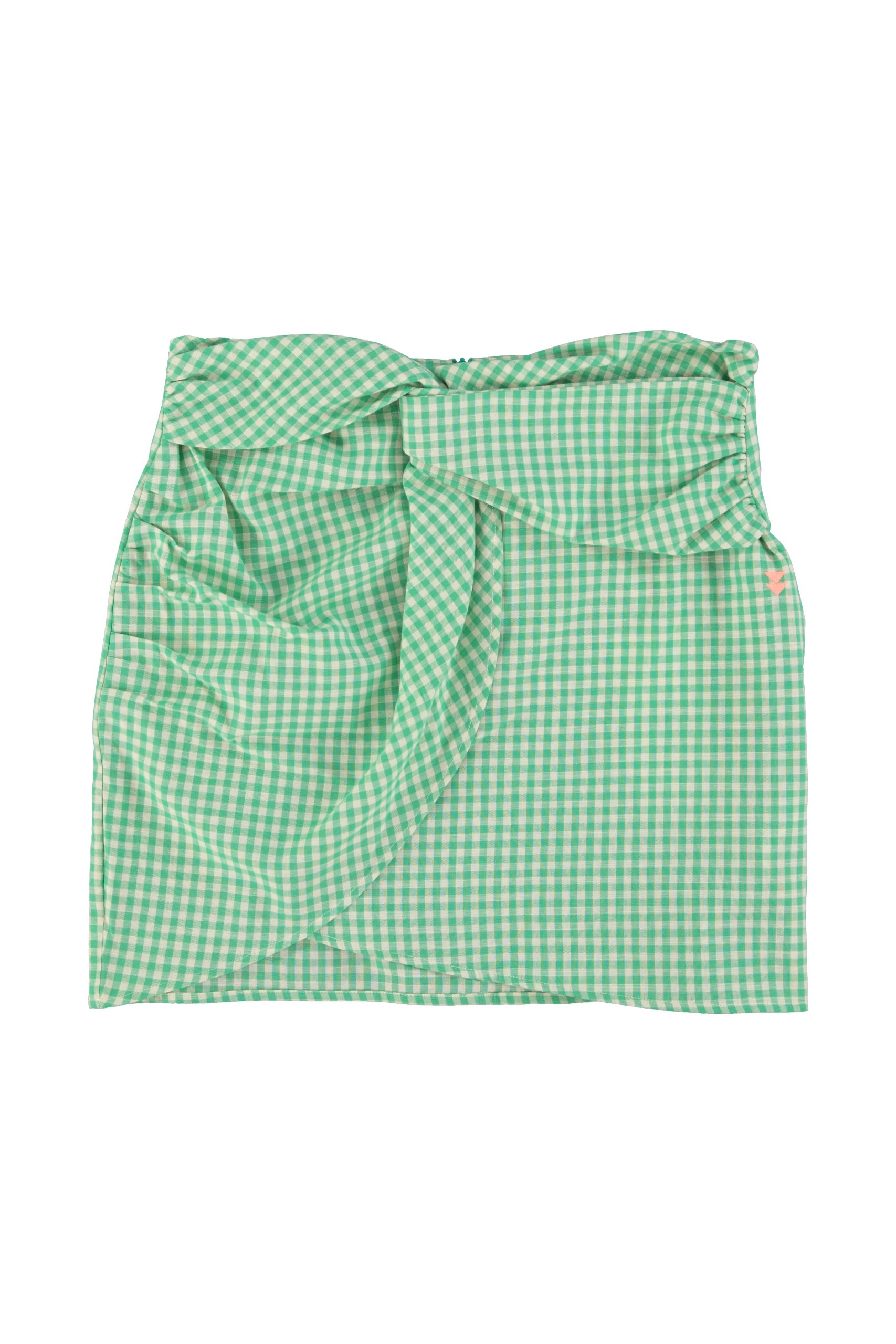 FALDA VICHY VERDE SISTERS DEPARTMENT - Imagen 2