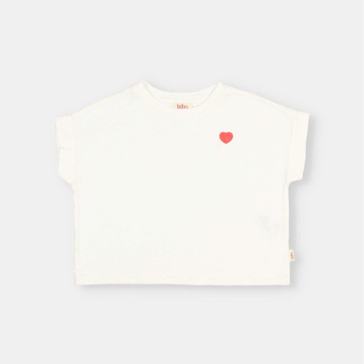 CAMISETA BISOUS BLANCA BUHO