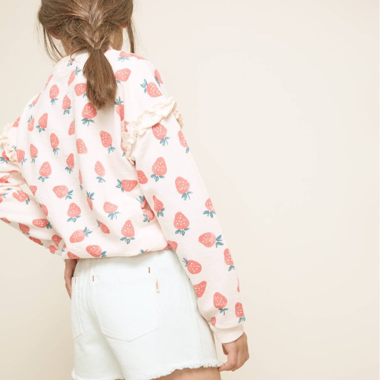 SUDADERA FRESAS BUHO