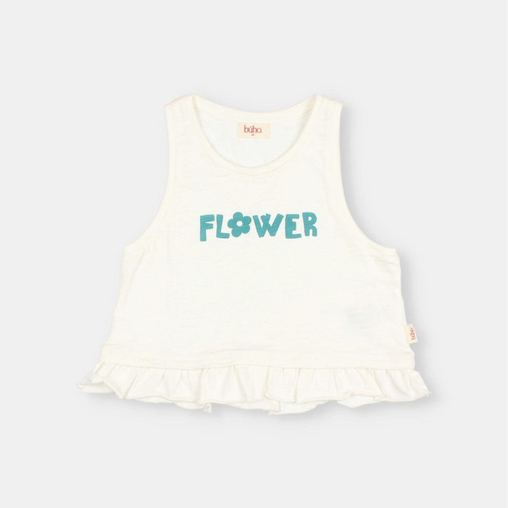 FLOWER TOP BLANCO BUHO