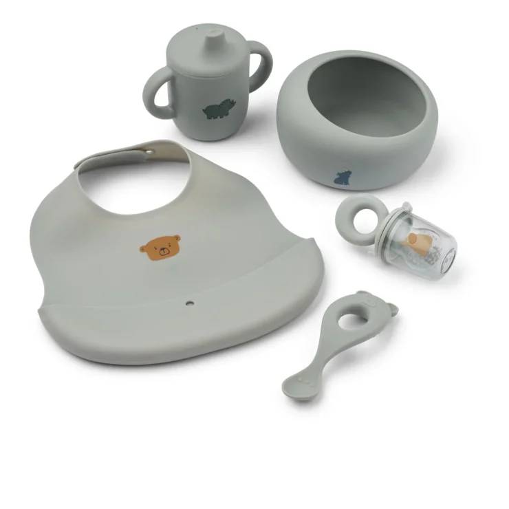 SET DE COMIDA AZUL LIEWOOD