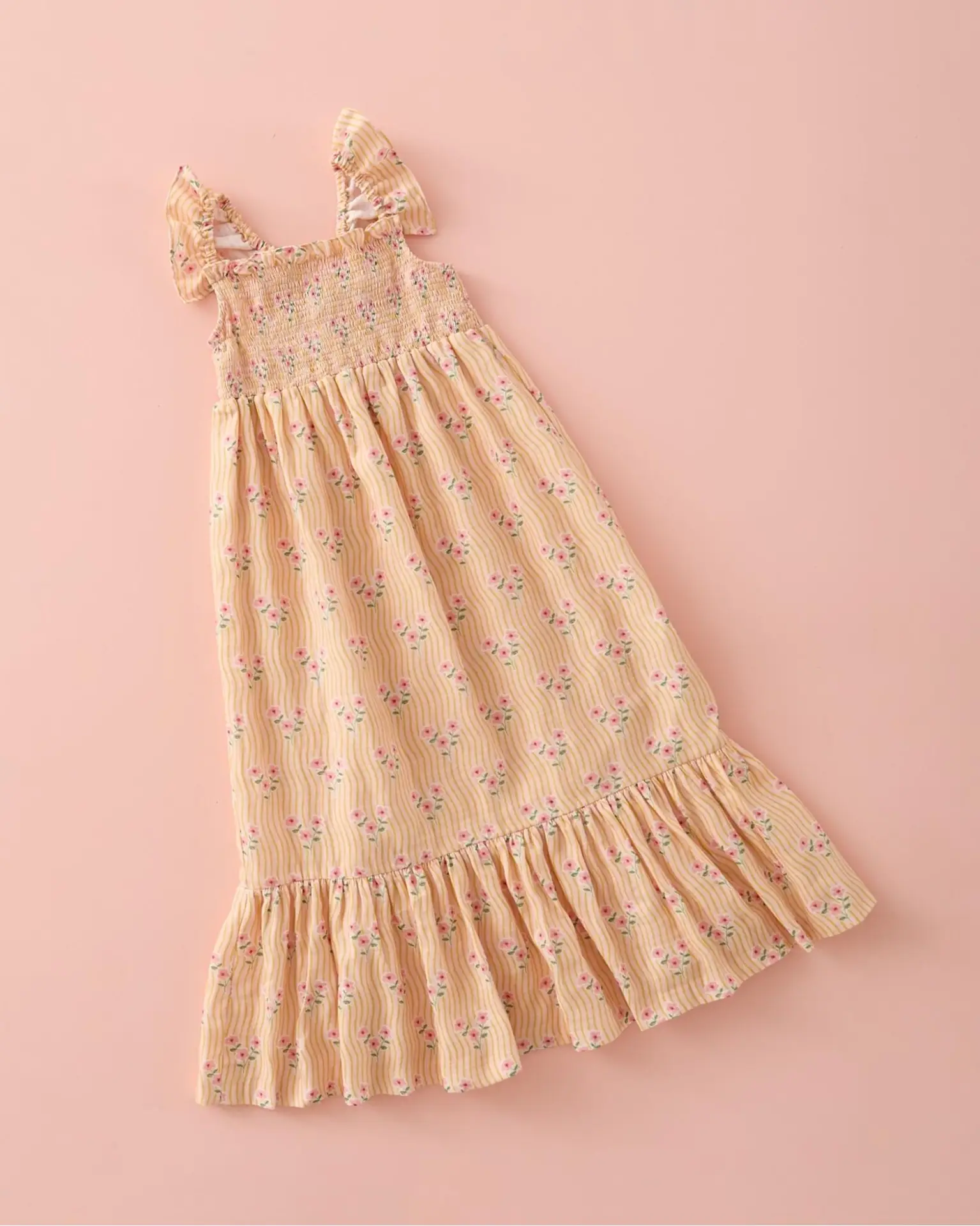 VESTIDO MIDI RAMILLETE MI CANESU