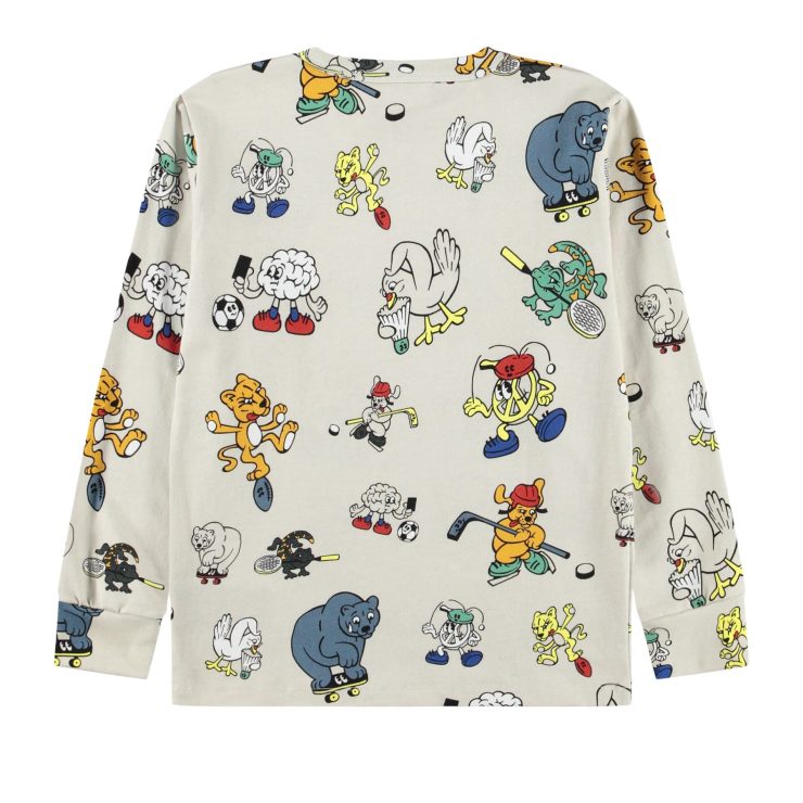 CAMISETA MANGA LARGA ANIMALES MOLO