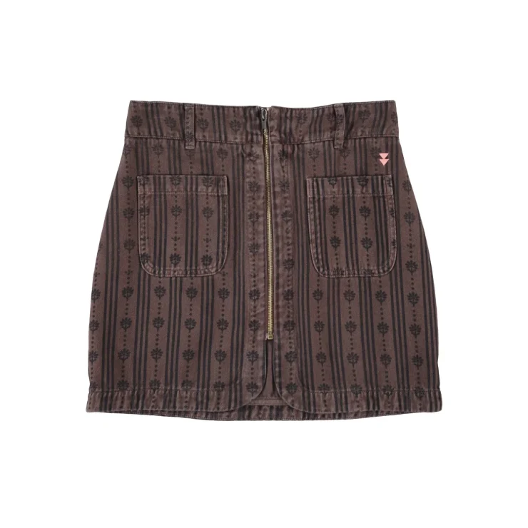 FALDA FLORES MARRON SISTERS DEPARTMENT
