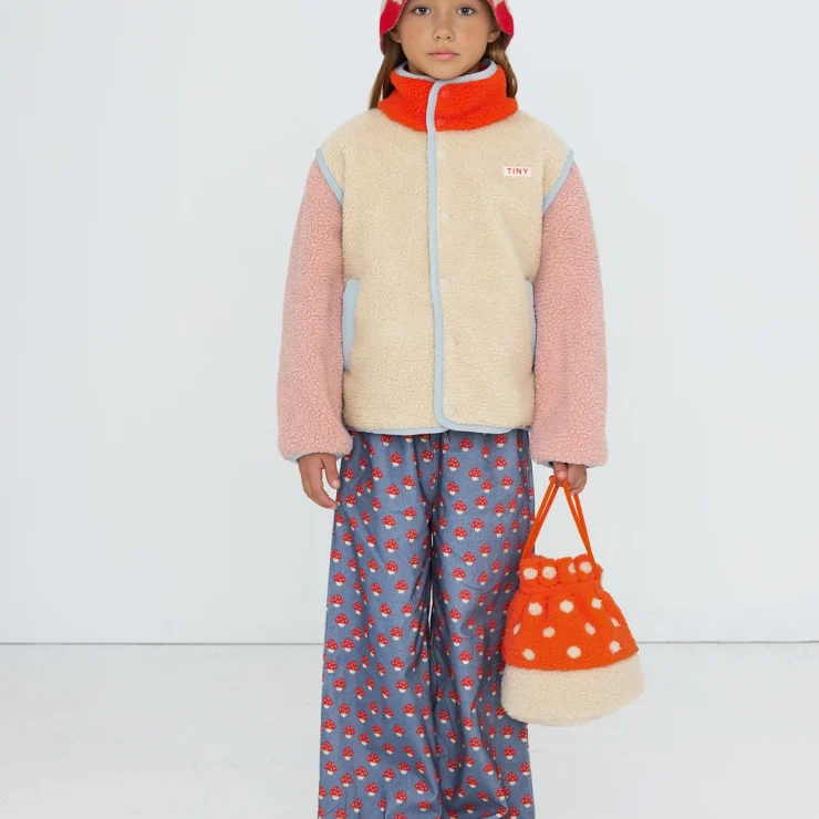 CHAQUETA SHERPA COLOR BLOCK