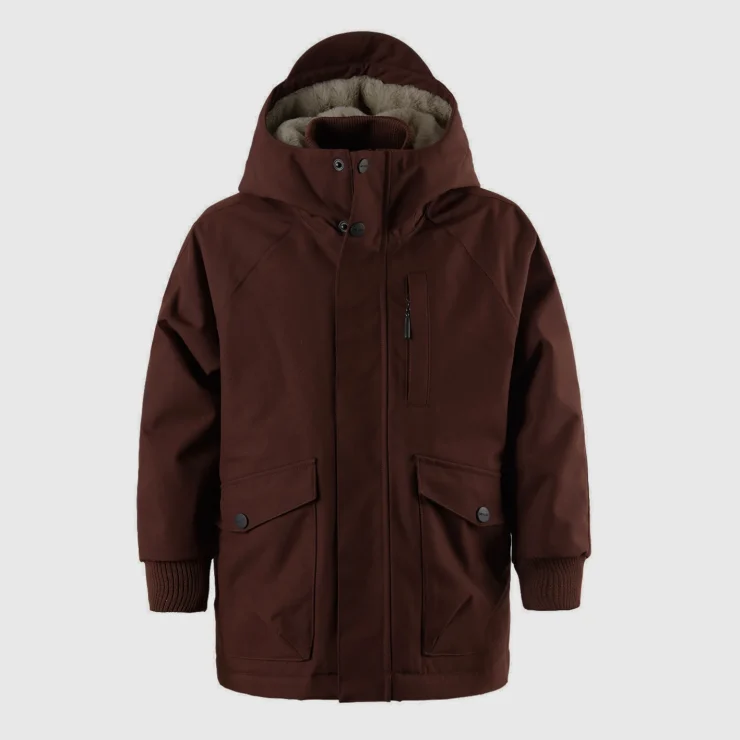 WATERPROOF PARKA CHOCOLATE GOSOAKY